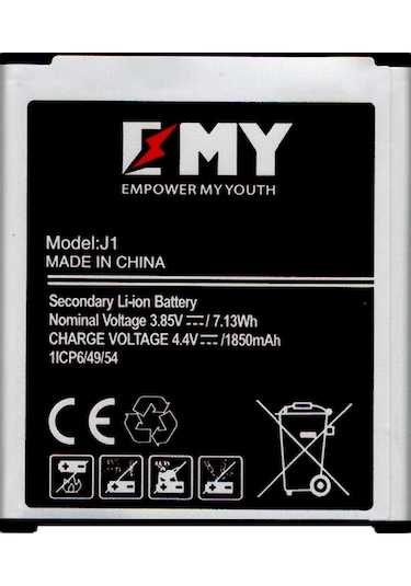 Samsung Galaxy J1 Uyumlu Emy Batarya