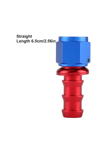 Fastbuy An10 Otomobil Yağ Soğutucu Bağlantısı - T6160 Alüminyum Cnc İşlenmiş, Anodize Kaplama, Kolay Montaj, Dürtme/tork Kili