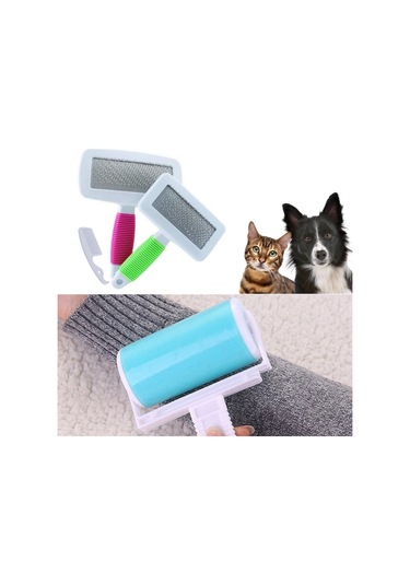 Yıkanabilir Pratik Tüy ve Toz Toplama Rulosu + Kedi Köpek Telli  K