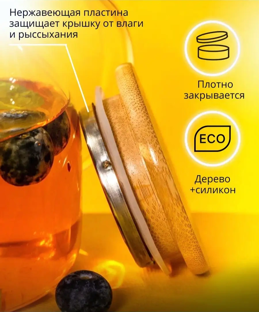 Heatpro Cam Demlik Varil 900 Ml Kapaklı 167648411 Beyaz