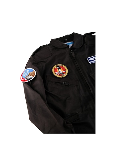 By Nova Airforcemarket Çocuk Pilot Tulumu Siyah