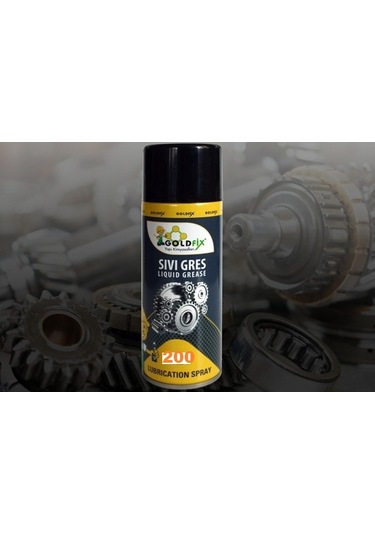 Goldfix Sıvı Gres Sprey Yağlayıcı 200 ML 1 Adet