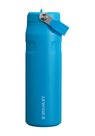Stanley The Iceflow Flip Straw Pipetli Termos 0,70 Lt Mavi Açık Mavi