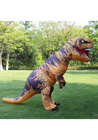T-rex Şişme Uit Dinosaur Nosaurus Dinozor Kostüm Çocuk Çocuklar