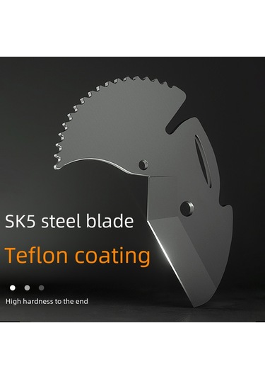 Geeksen Odis Marka 0-75mm Çapta Ppr/pvc Boru Kesici, Hızlı Ve Kesin Kesim, İşçi Verimliliği Artırıcı, Güçlendirilmiş Teflon Bıçağı 42mm