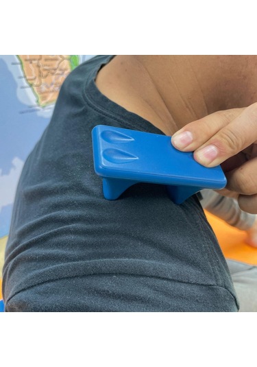 Suntek Kalça Derin Doku Masaj Aleti Kasları Kol Egzersiz Mavisi Mavi