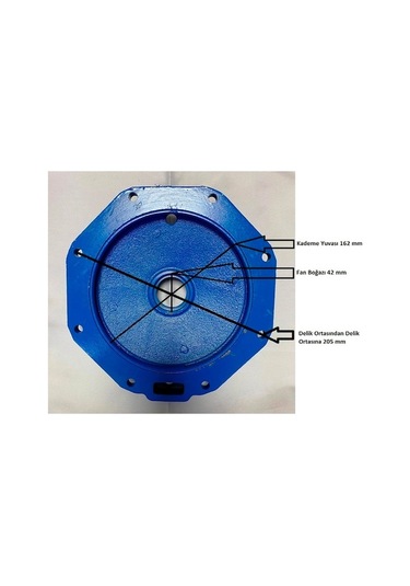 1.5 Hp 2 Kademeli Santrifüj Pompa Ön Gövde-yedek Parça