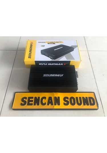 Soundmax Sx-3100.4 24 Volt Amfi 4000 Watt 4 Kanallı Sx-3100.4