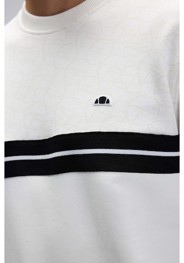 Ellesse Erkek Sweat Em618-of Beyaz BEYAZ