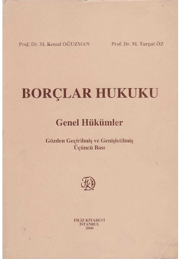 Borçlar Hukuku Genel Hükümler N11.754