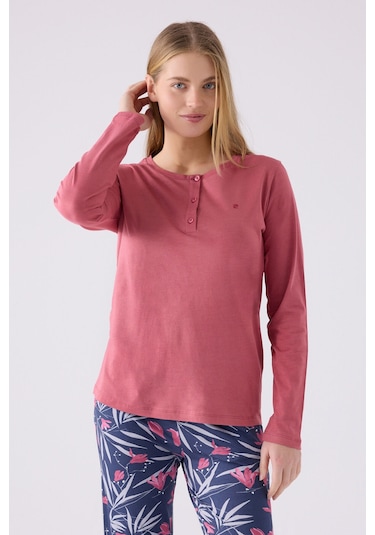 Pierre Cardin Kadın Pembe Pijama Takımı Pc8903-s-v1 Pembe