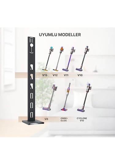 Kablosuz Süpürge Standı Philips Süpürge Standı Dikey Süpürge Standı