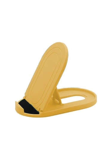 Juo Katlanır Masaüstü Telefon Tutucu Stand Sarı (481769632)