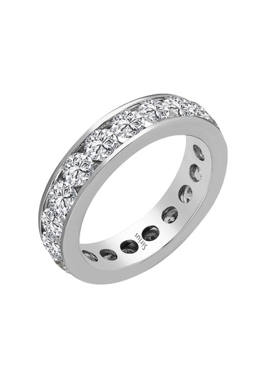 Sirius F Renk 3,35 Ct Pırlantalı Kanallı Tamtur Yüzük 0801R0077