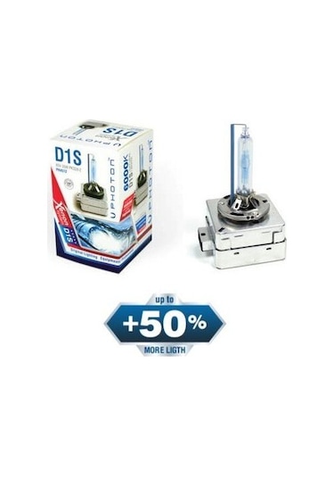 Photon D1S 6000K %50 Fazla Işık Xenon Ampul +Daha Fazla Işik