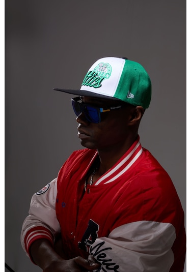 Berellini Celtics Hip-hop Şapka Özel Kolleksiyon Yeşil - Siyah