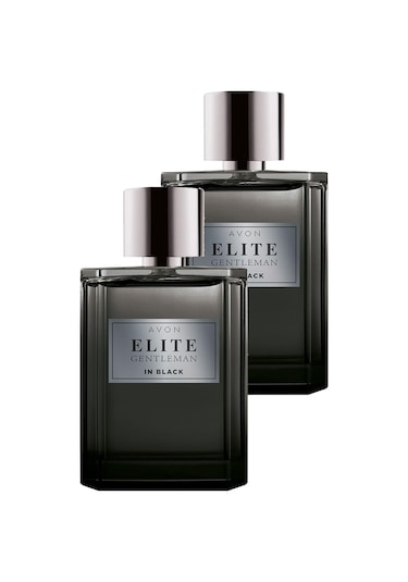 Avon Elite Gentleman in Black Erkek Parfüm EDT 75 ML x 2