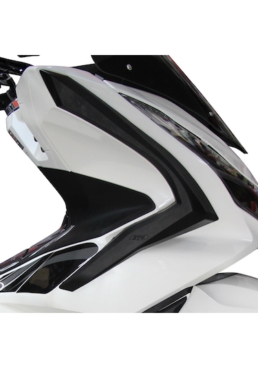 GP Kompozit  Honda PCX 125 / 150 2021-2024 Uyumlu Üst Bacak Koruma Siyah