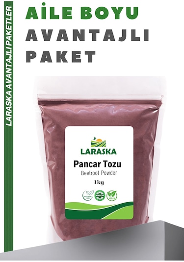 Kırmızı Pancar Tozu 1kg Beetroot Powder Katkısız