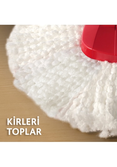 Vileda Turbo Üçgen Başlık Mikrofiber Yedek Paspas 2'li