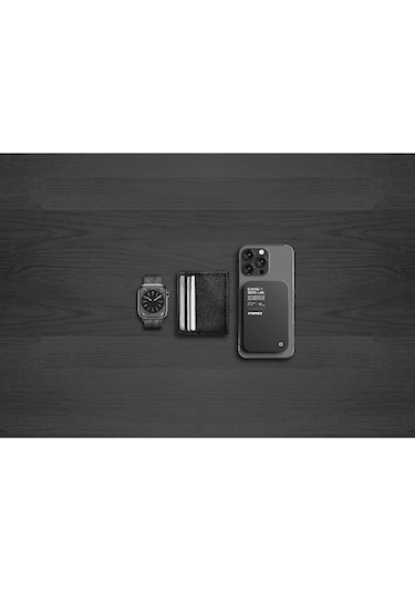 Momax Q.Mag X 5000 mAh Hızlı Şarj MagSafe Powerbank Siyah