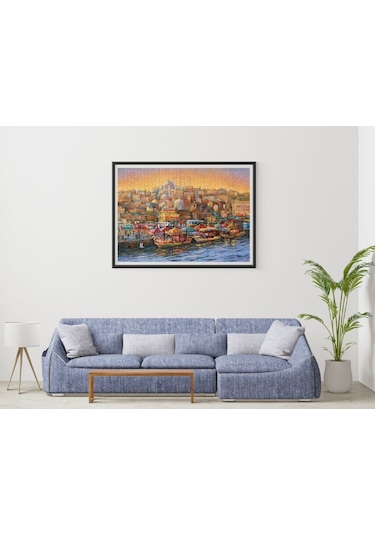 Nova 1000 Parça İstanbul Eminönü Balıkçıları Puzzle - Nikolay Siv