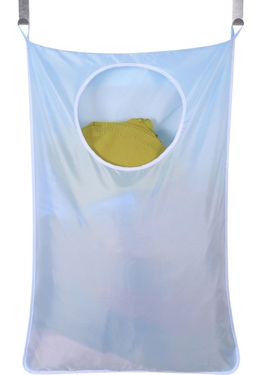 Symbee Mavi Kapı Arka Organizer: Çamaşır Saklama Çantası, Oxford Kumaş, Altı Zipli, Çok Amaçlı, Konforlu Askı Ve Uzun Ömürlü Tasarım Mavi