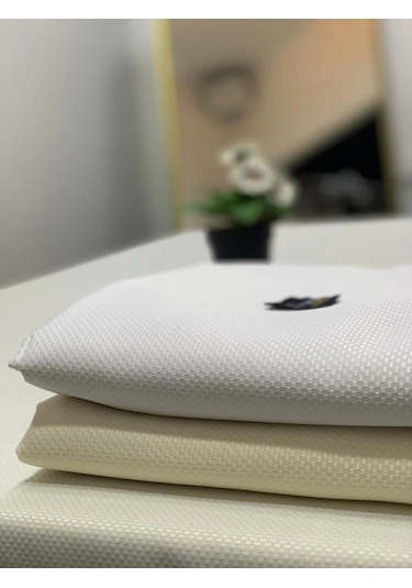 Nivemeshome Beyaz 140x220 Masa Örtüsü Beyaz