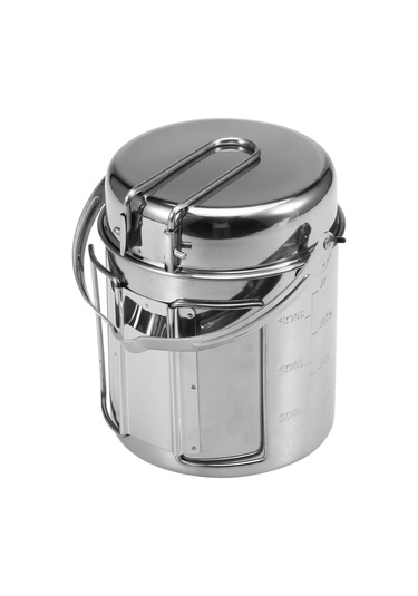 Yaozixa Dışarıda Kullanım İçin Paslanmaz Çelik Kamp Çaydanlığı - Döküm Çıkışı, Kapak Ve Katlanabilir Kolu İle Dayanıklı Tasarım Çok Renkli