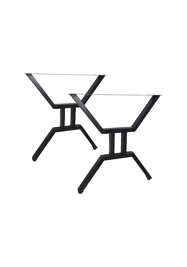 Bin1Fırsatt Metal Ayak Ahşap Masif Çalışma Yemek Masası Ayağı Masa Ayağı