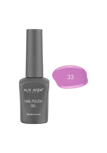 Alix Avien Uv Kalıcı Orkide Jel Oje 33 Gel Polish 12 Ml