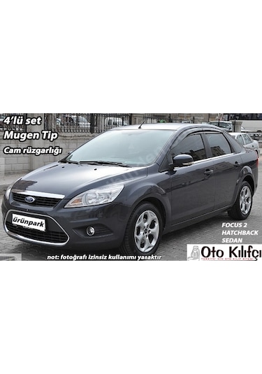Ford Focus 2 Cam Rüzgarlıgı 4Lü Set