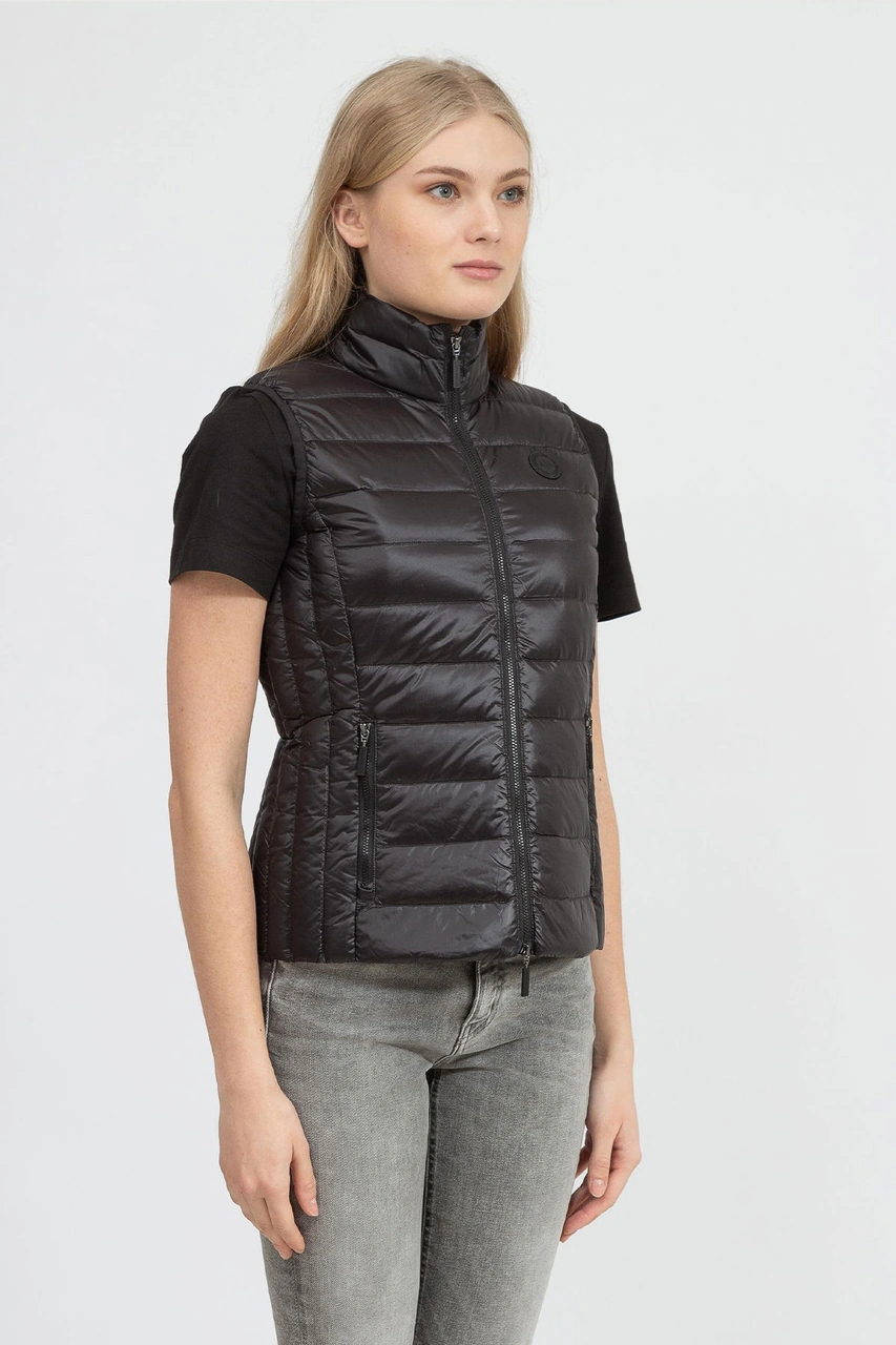 Armani Exchange Armani Kadın Şişme Yelek Siyah