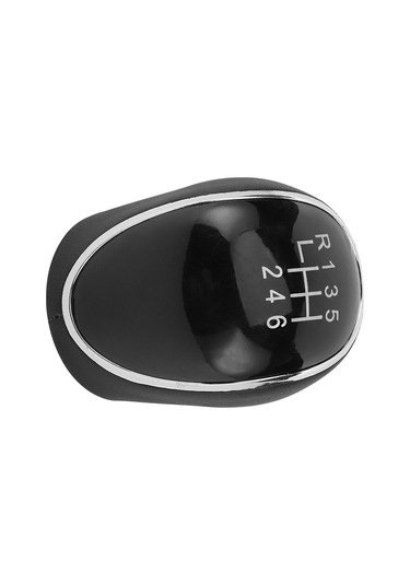 Wezone Ford Focus, C-max, Kuga İçin 6 Vites Kayışlı Deri+plastik Vites Topu - Dayanıklı, Anti Kayma, Kolay Kurulum