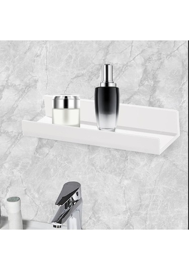 Pazly Suntek Rafı Organizatör Fonksiyonlu Depolama Çok Banyo Qr Beyaz