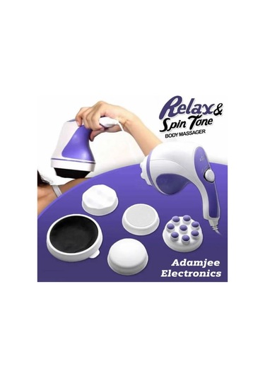 Rahatlama Ve Döndürme Ton Masajı - 5'i 1 Arada Tam Vücut Masajı - Zayıflama Tonlama Ve Rahatlatıcı Çok Renkli