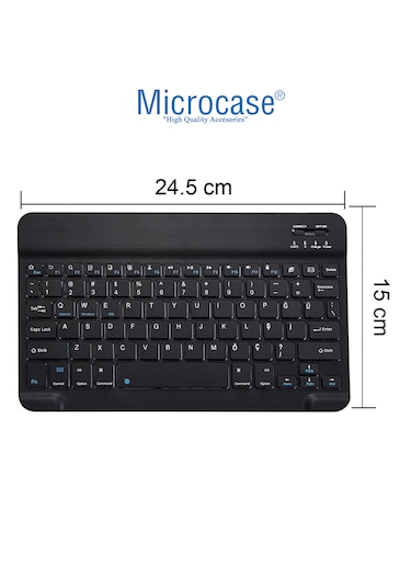 Microcase Samsung S11 Ultra 14.6 İnch Tablet İçin Tablet Çanta + Bluetooth Klavye + Mouse + Tablet Standı Siyah- Al4234 Omuz Çantası