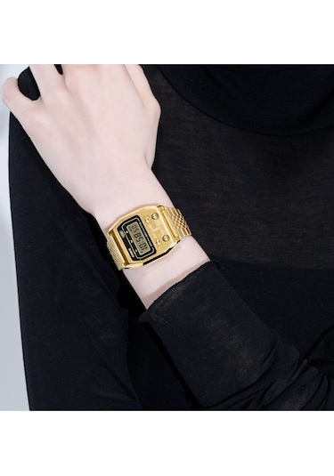 Casio A1100g-5df Erkek Kol Saati Altın