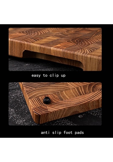 Liangmei Büyük Boy, Yüksek Kaliteli Tik Ağacı Kesme Tahtası: -