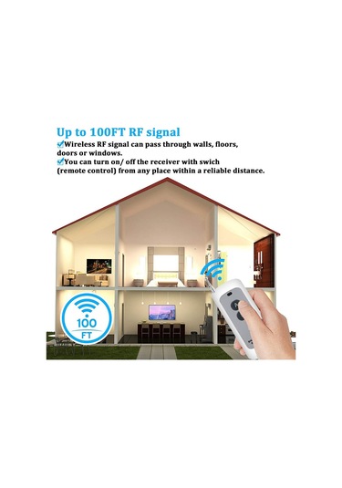 Homyl Evrensel Kablosuz Uzaktan Kumanda Anahtarı Verici Dc 12v 90x35x10mm