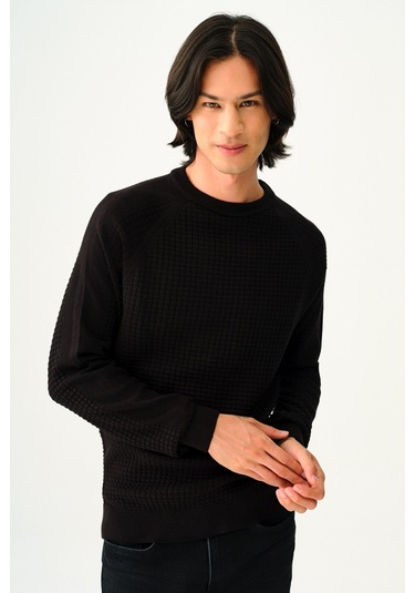 Loft Erkek Kazak Siyah