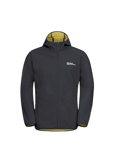 Jack Wolfskın Jack Wolfskin Bornberg Hoody Erkek Siyah Softshell T0350 Siyah