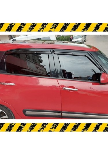 Fiat 500L Mügen Cam Rüzgarlığı 2012-2018 Arası 4 Lü Takım