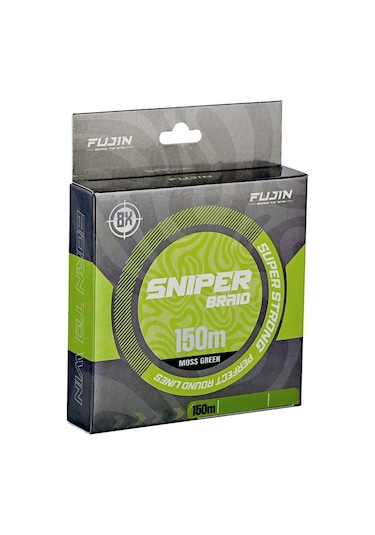 Fujin Sniper 8x 150mt. Moss Green İp Misina 0.14 MM