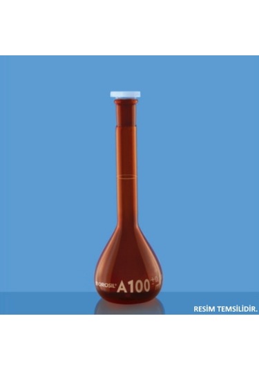 Cam Balon Joje 100 Ml - Amber - Plastik Tıpalı