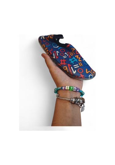 Serabien Ç Laci-kırmızı Sörf Havuz Plaj Erkek Çocuk Deniz Ayakkabısı Lacivert