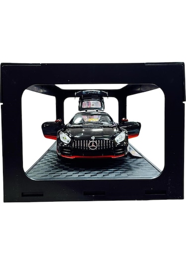 1:24 Metal Model Koleksiyon Araba Mercedes Amg Siyah 21 Cm Cz121b