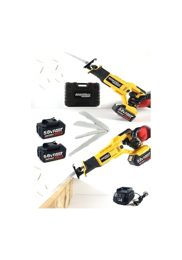 Çift Akülü Tilki Kuyruğu Ağaç Dal Kurban Kesim Makinesi + 5 Adet Bıçak