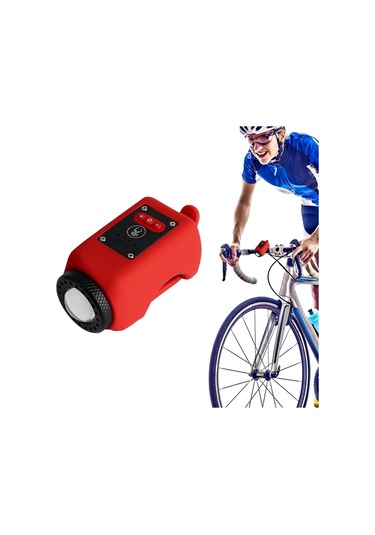 Xbyc 6128 Usb Şarjlı 250 Lümen 120 Db Yüksek Sesli Bisiklet Ön Farı Ve Korna Mavi