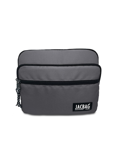 Jacbag İki Bölmeli Fermuarlı Tablet Çantası